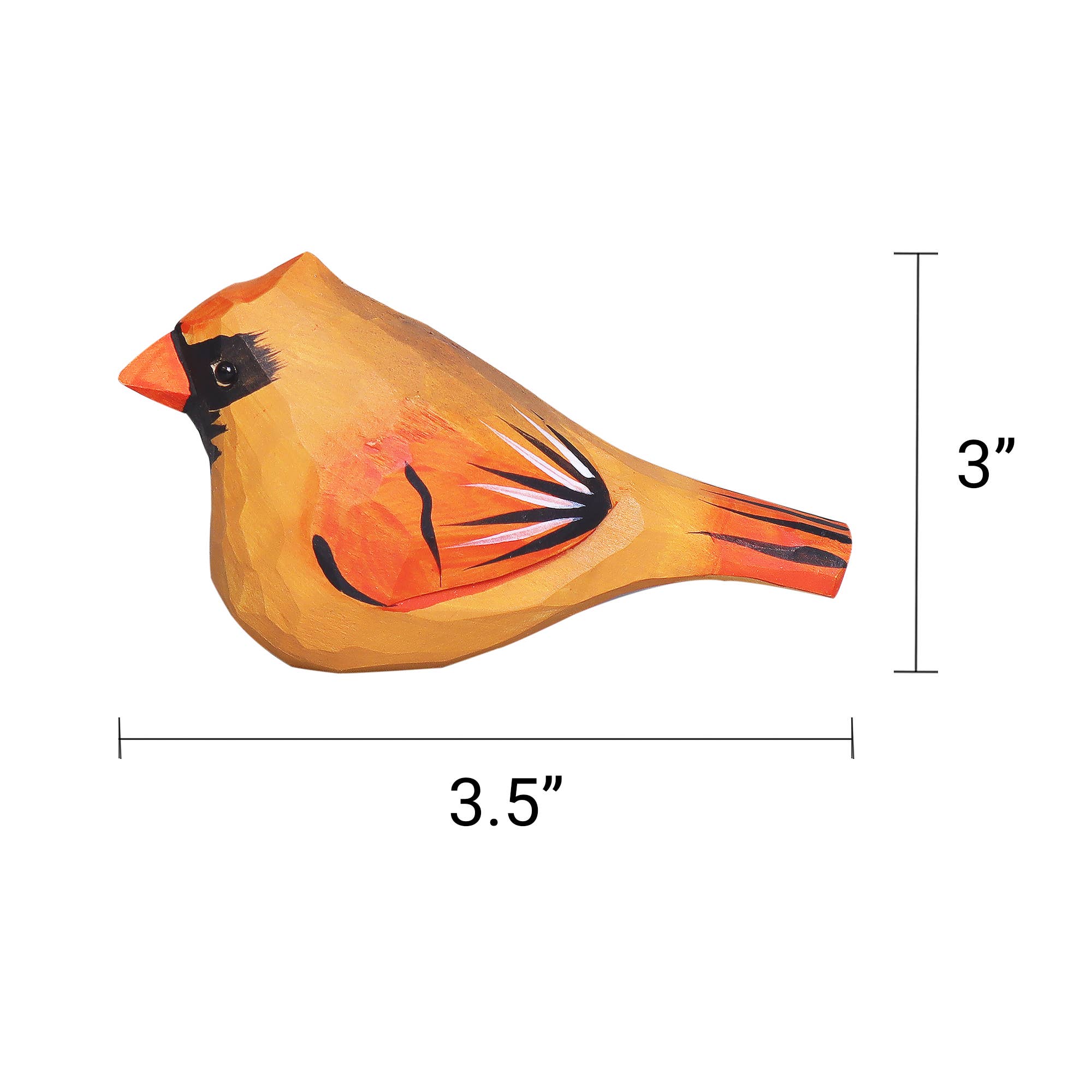 Kitsville - Wholesale Decorative Figurine - Hand Carved Cardinal (Two Birds), Unique Gift for Loved Ones3