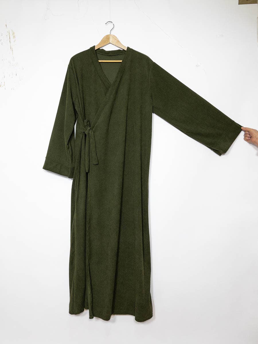 IDEAL OUTFIT - Wholesale Kaftan - Women's - Abaya dress ref:2500 corduroy14