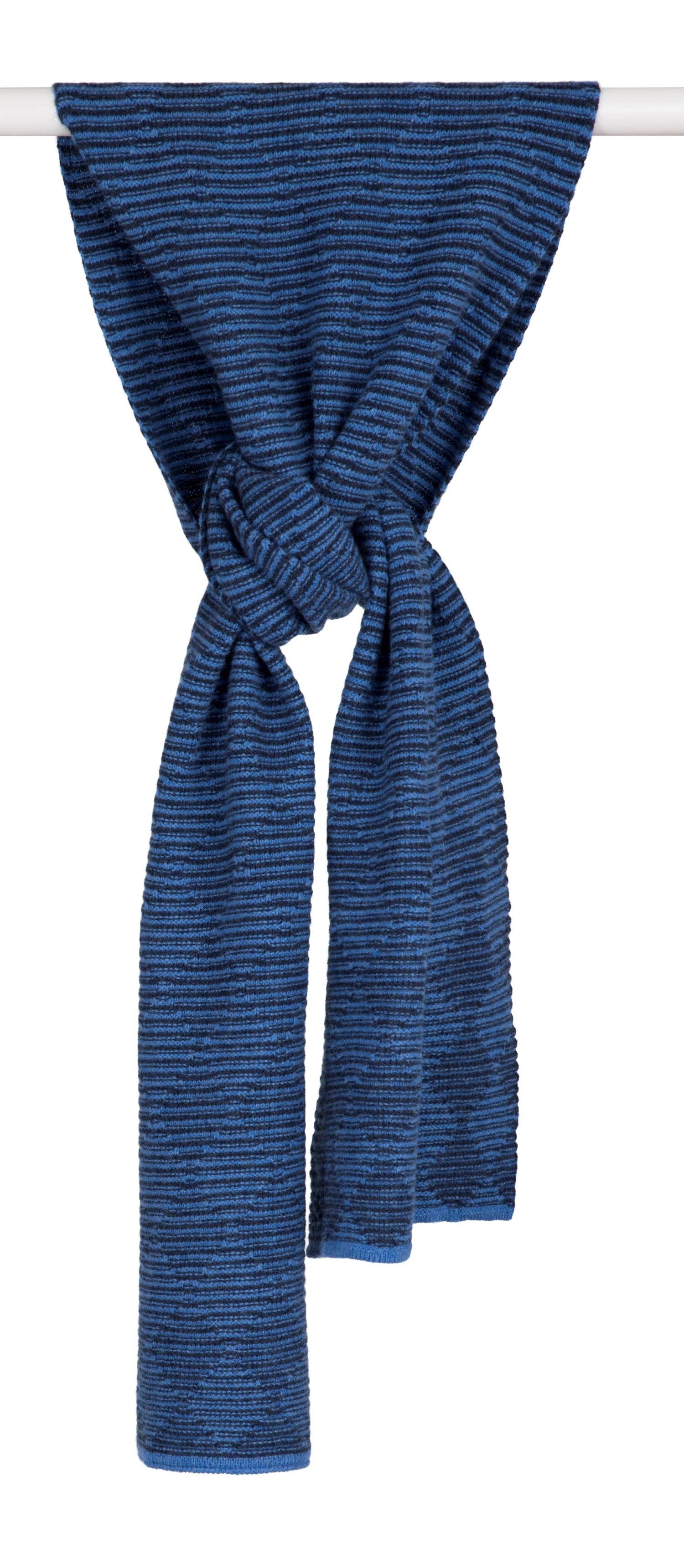 McKernan - Wholesale Scarf - Unisex - Quarrel Scarf – Wool Knit with Shadow Diamond Pattern8