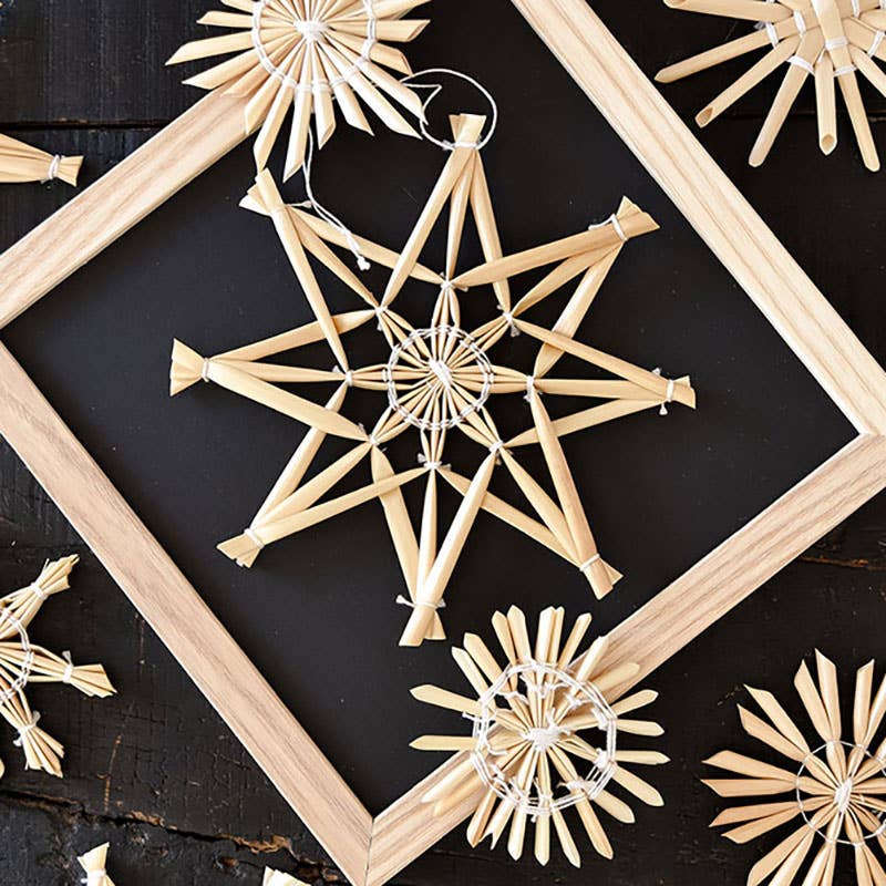 Crafter – Engroshandel DIY-hobbysæt – Strohsterne værkstedssæt9