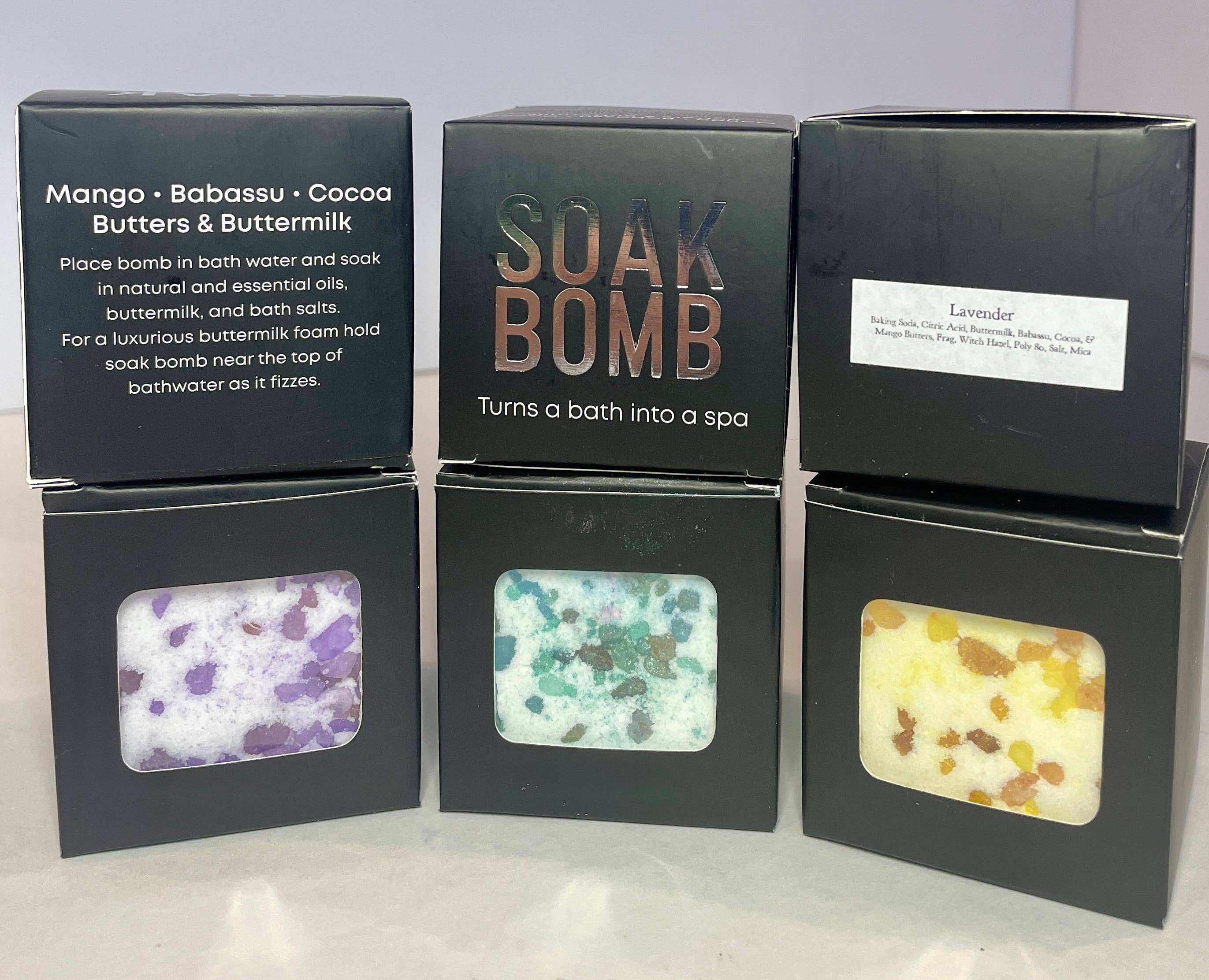 River Ridge Soaps - Wholesale Bath Bomb/Fizz - SOAK Bomb3