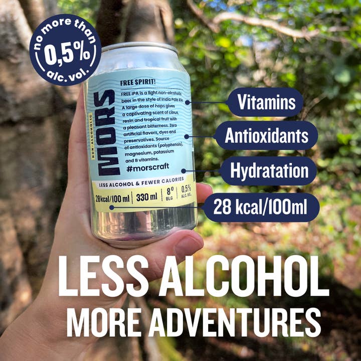 Mors - Wholesale Non-alcoholic beer - MORS Free IPA2