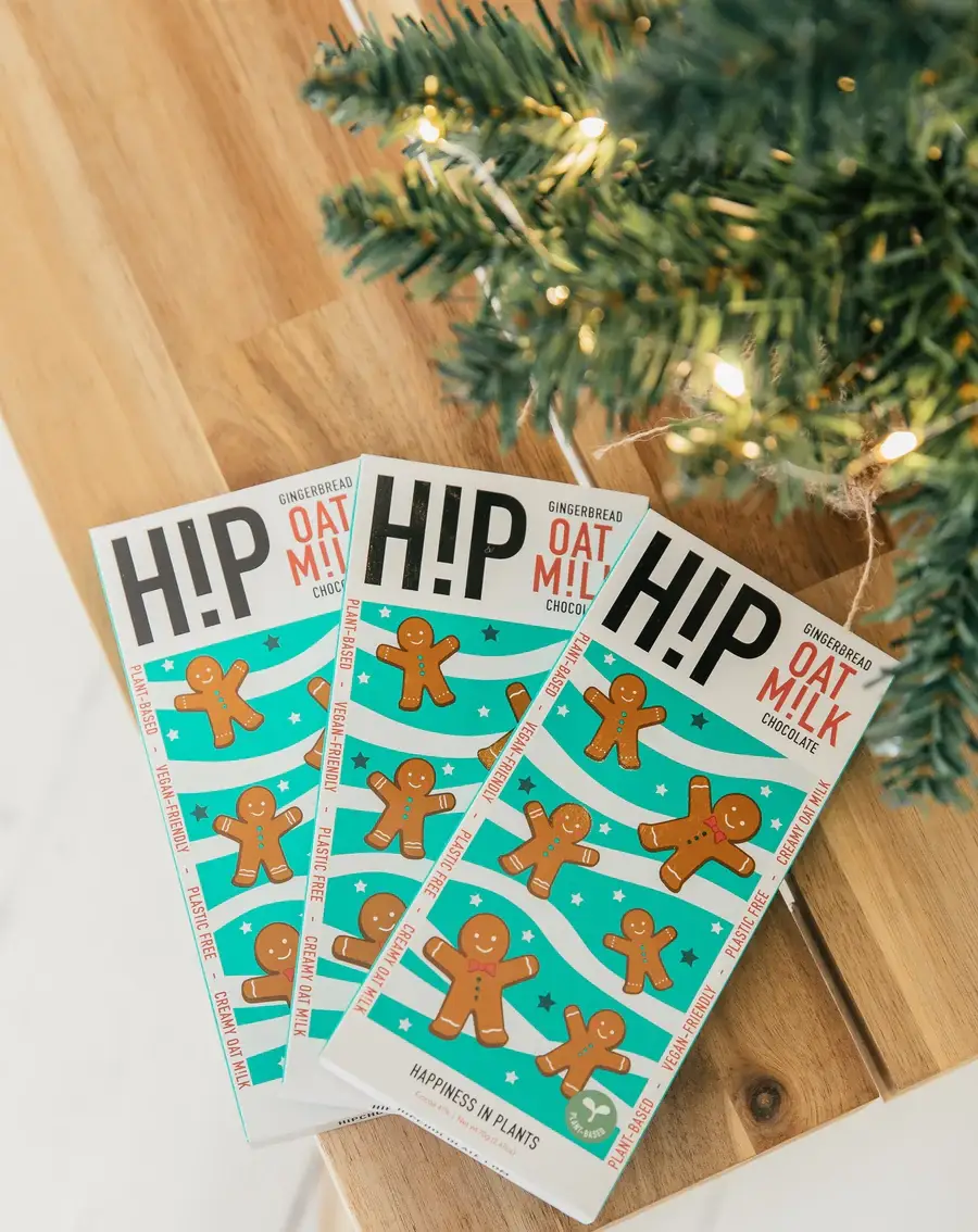 Love Cocoa & H!P [No duties when shipping to US!] – wholesale Chocolate bar – H!P Oatmilk Chocolate Gingerbread Bar2