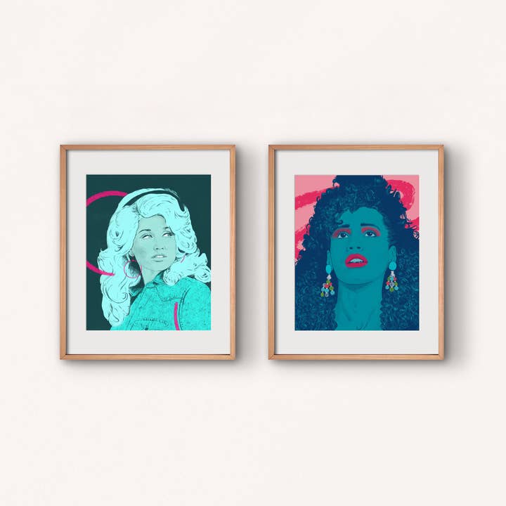 Lauren Denitzio Art & Illustration - Wholesale Art Print - Dolly Parton Art Print