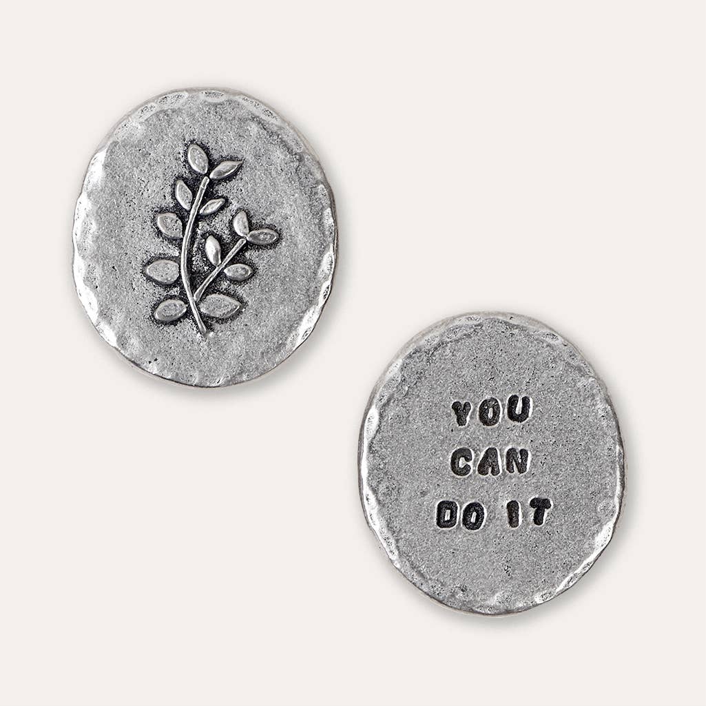 Kutuu – wholesale Keepsake coin/token – 'You Can Do It' Pocket Coin Token0