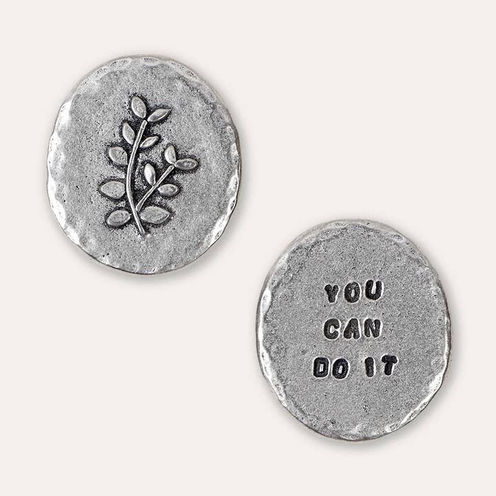 Kutuu - Wholesale Keepsake Coin/Token - 'You Can Do It' Pocket Coin Token0