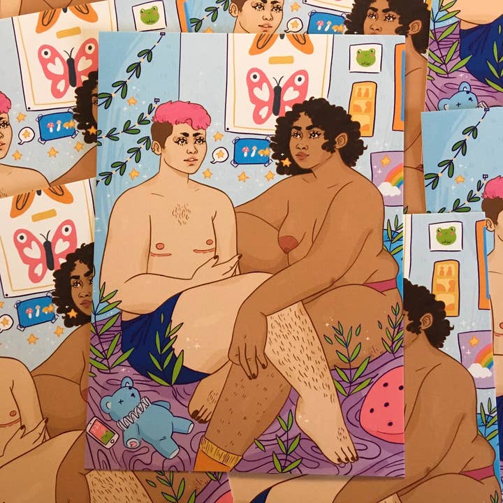 Impression artistique Queer Magic pour la vente par Pocalyptic