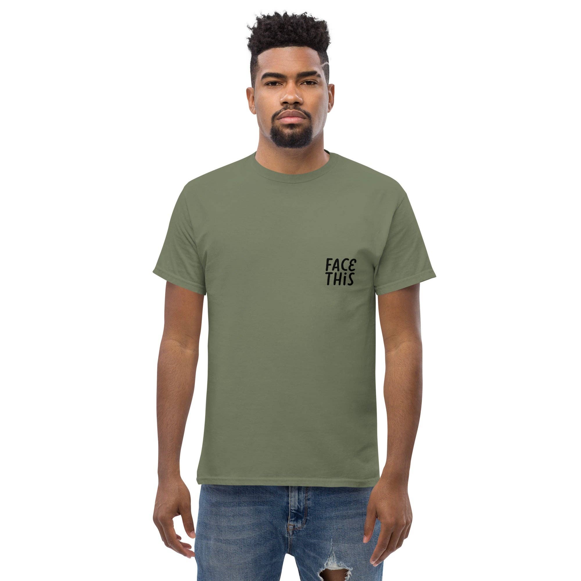 Face This - Wholesale Screen Printed T-Shirt - Men's - Petra Eriksson x Face This T-shirt0