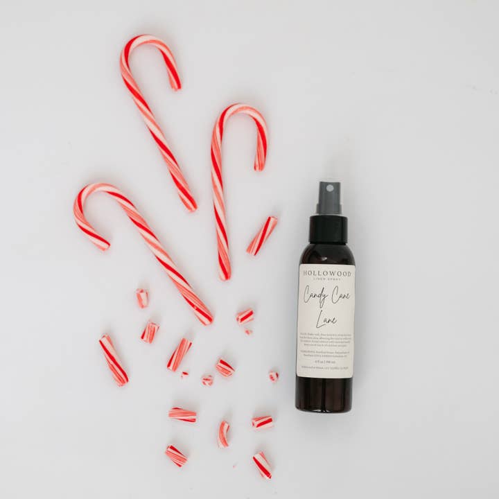 CANDY CANE LANE | HOLIDAY |  LINEN  SPRAY for wholesale by HOLLOWOOD FRAGRANCE