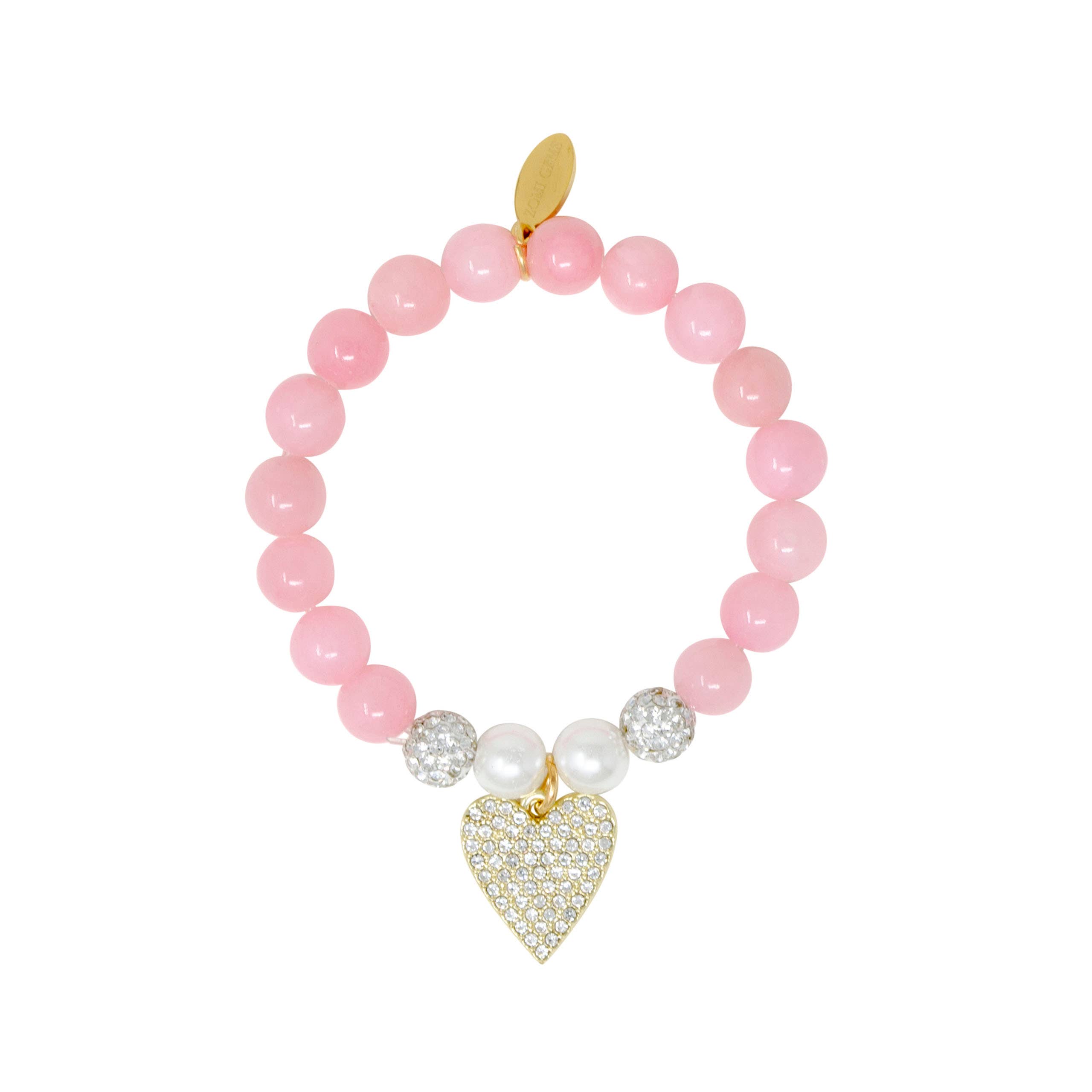 ZOMI GEMS - Wholesale Beaded Bracelet - Kids - Fancy Pink Bracelet Tower3