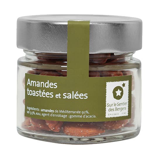 Sur le Sentier des Bergers - Wholesale Nuts - Toasted and salted almonds 75g0