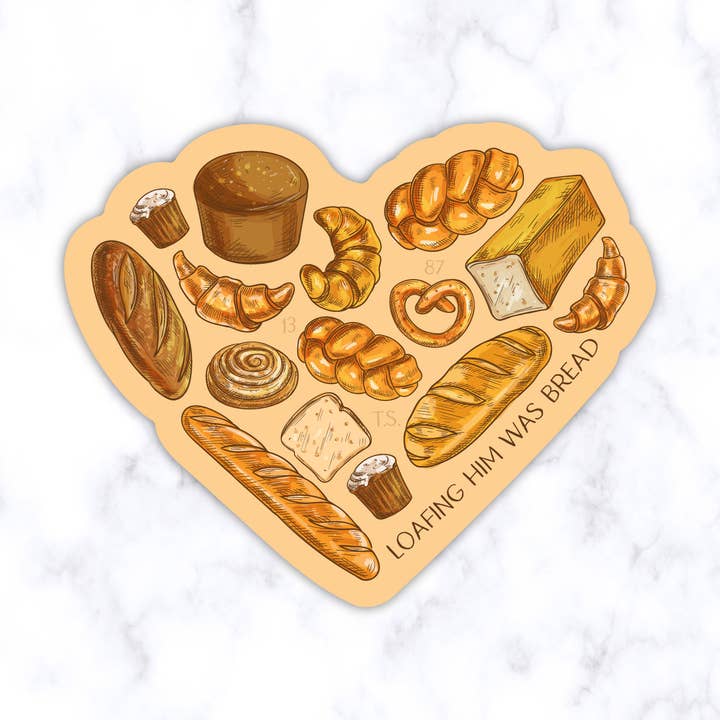 The Orange Ampersand - Wholesale Sticker - Loafing Him Was Bread Tay Sticker | Showgirl