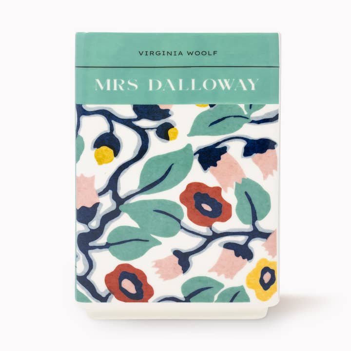 Ceramic Book Vase, Mrs. Dalloway for wholesale by Amelin Archive