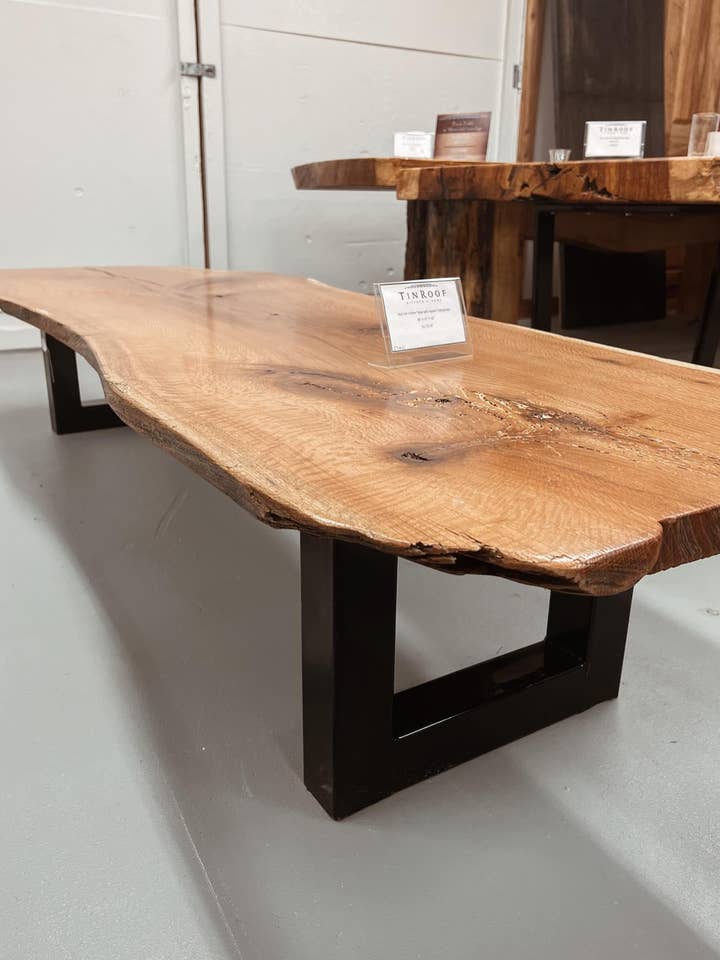 Red Oak Coffee Table for wholesale by Tin Roof Kitchen & Home