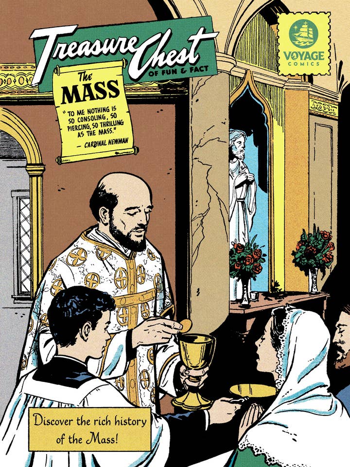 Coffre au trésor : la messe pour la vente par Voyage Comics & Publishing