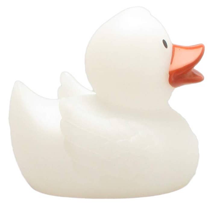 Duckshop – wholesale Badleksak - Baby – Gummi Duck Magic Duck UV färgförändring vit till rosa - gummi anka2