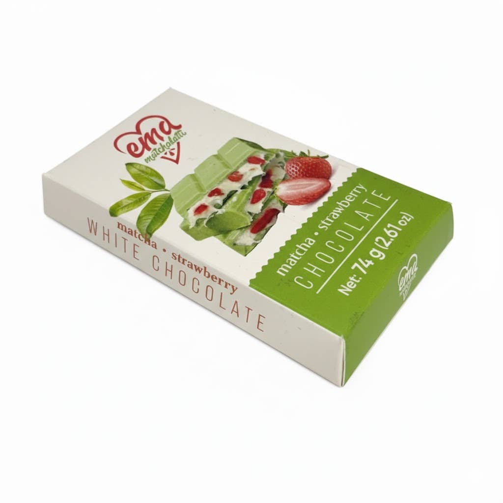 Aladdin – Großhandel Schokoriegel – Matcha-Erdbeer-Schokolade 100g türkische Halal-Konfektion1