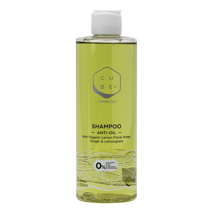 Shampoo - Anti Oil with Organic Lemon Water, Ginger for wholesale by Cube Labs