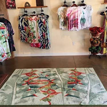 Heleconia- Red Hana Horizontal for wholesale by Sabado Studios