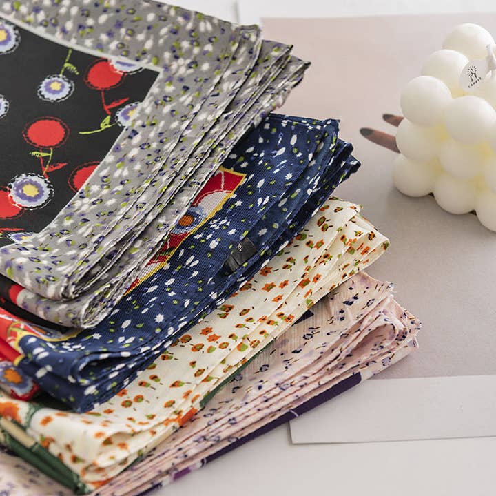 Funkyrel® Atzbranding Limited - Wholesale Scarf – Women's - Scarvii - Dandelion Scarf Head Wrap5