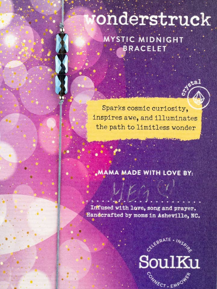 Mystic Midnight Fairytale Adjustable Bracelet Wonderstruck for wholesale by SoulKu
