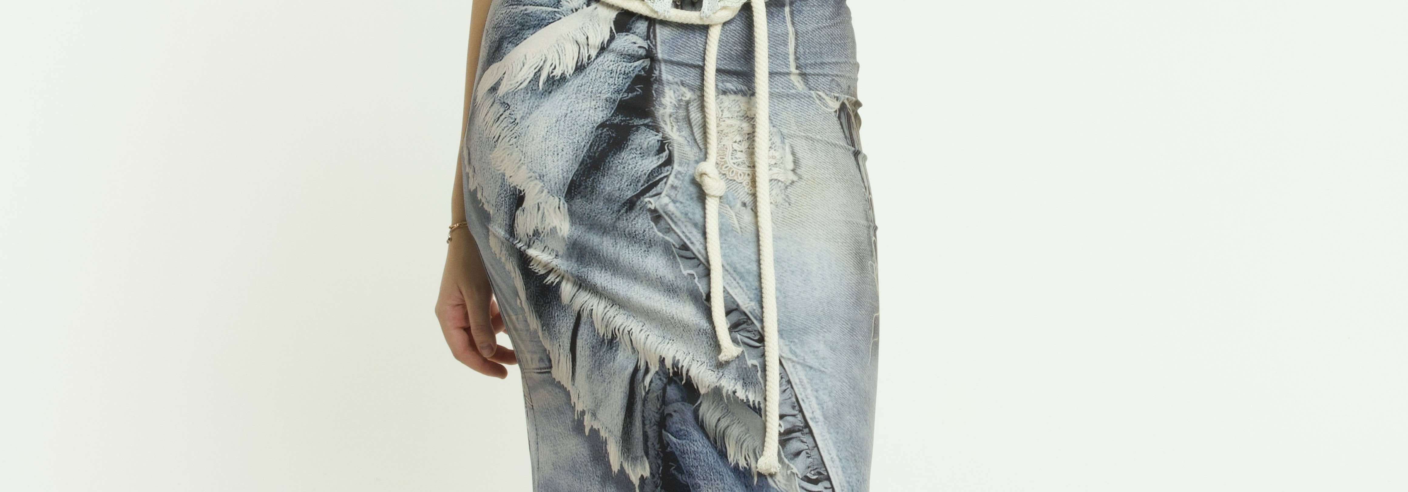 IPNG Design - Wholesale Skirt - Women's - Skirt Mermaid Layered - Jeanious3