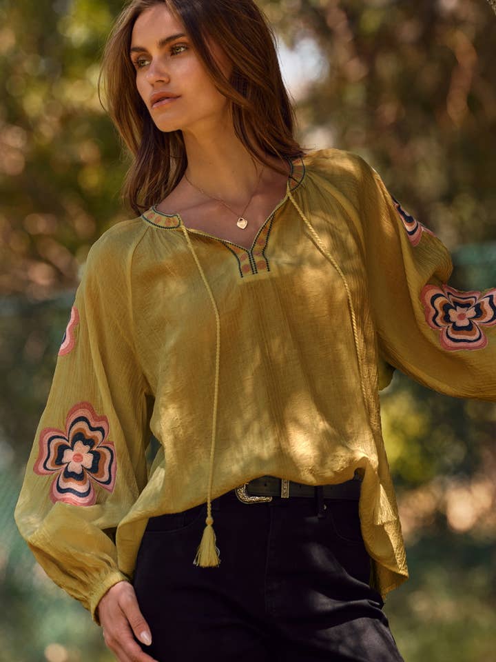 Blusa de corte holgado para venta al por mayor de Oddi