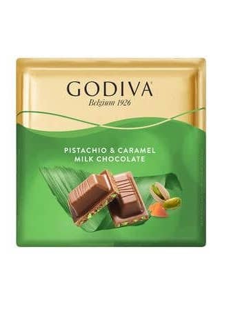Ulker Godiva Pistacie Karamel Mælkechokolade Tyrkisk for engroshandel hos Aladdin
