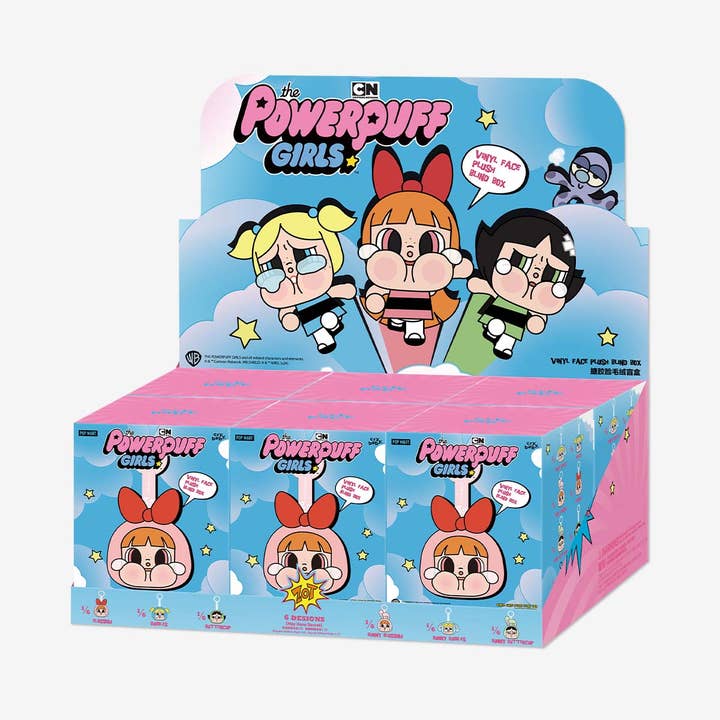 Springer Décor - Wholesale Stuffed/Plush Toy - Kids & Baby - CRYBABY Powerpuff Girls Series-Vinyl Face Plush Blind Box