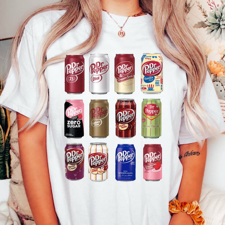 Remi Lee Transfers - Wholesale Sublimation Transfer - Stacked Soda DTF Transfer