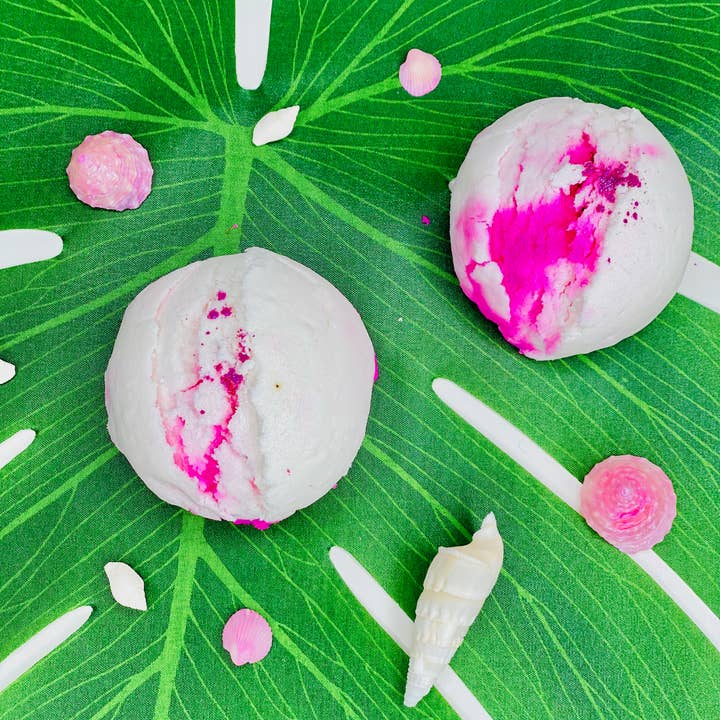 Heavenly Bubbles Pink Coconut Bubble Scoop Bubble Bar for wholesale by Heavenly Bubbles