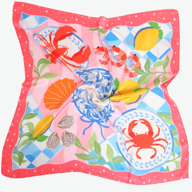 Lenço Quadrado Leve 100% Poliéster S26093 por atacado de Pretty Persuasions