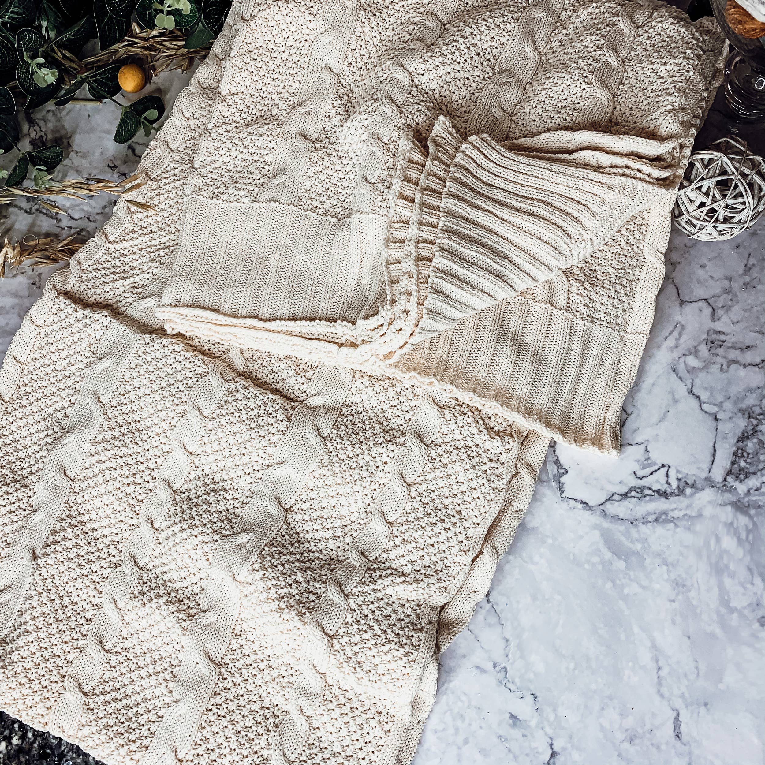 Gia Roma - Wholesale Throw Blanket - Claret Knit Sweater Like Throw Blanket, Plant Fiber & Cotton10