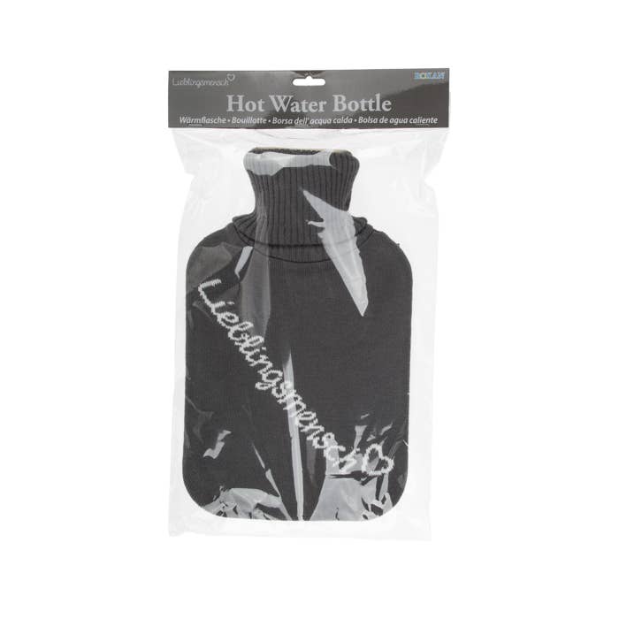 Out of the blue KG – wholesale Hot/cold compress – Ivory colored hot water bottle, Lieblingsmensch,1