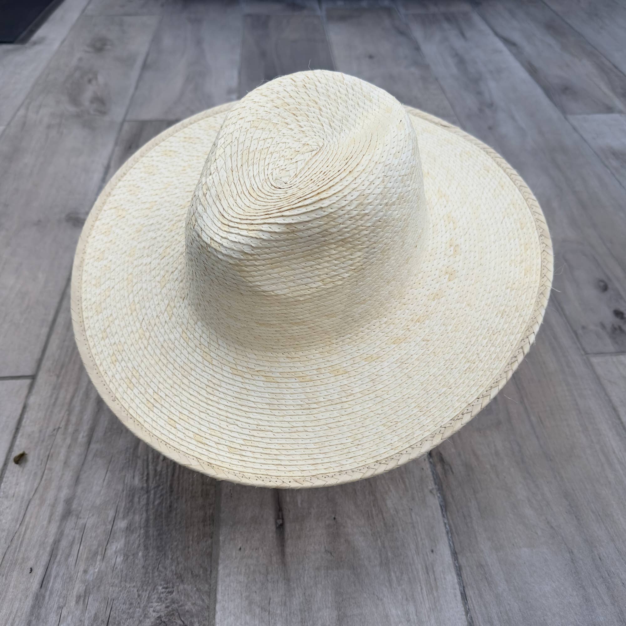 One and Only Accessories - Wholesale Straw Hat - Women's -  Palm Leaf Straw Panama Hat0