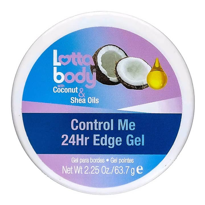 MK Smith's Shop - Wholesale Hair Styling Gel/Mousse - LOTTABODY Coconut & Shea Oils Control Me 24Hr Edge Gel (2.25oz)