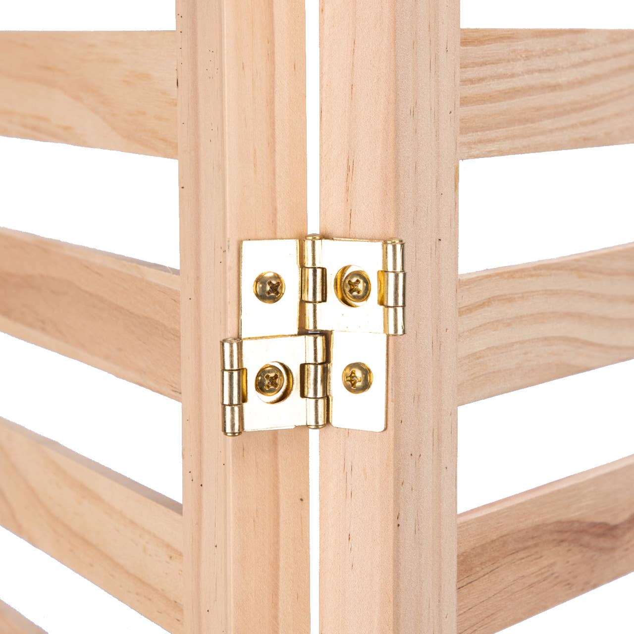 Store Supply Warehouse - Wholesale Retailer Display - Kids & Baby - 3-Panel Wood Display With 3 Shelves 5