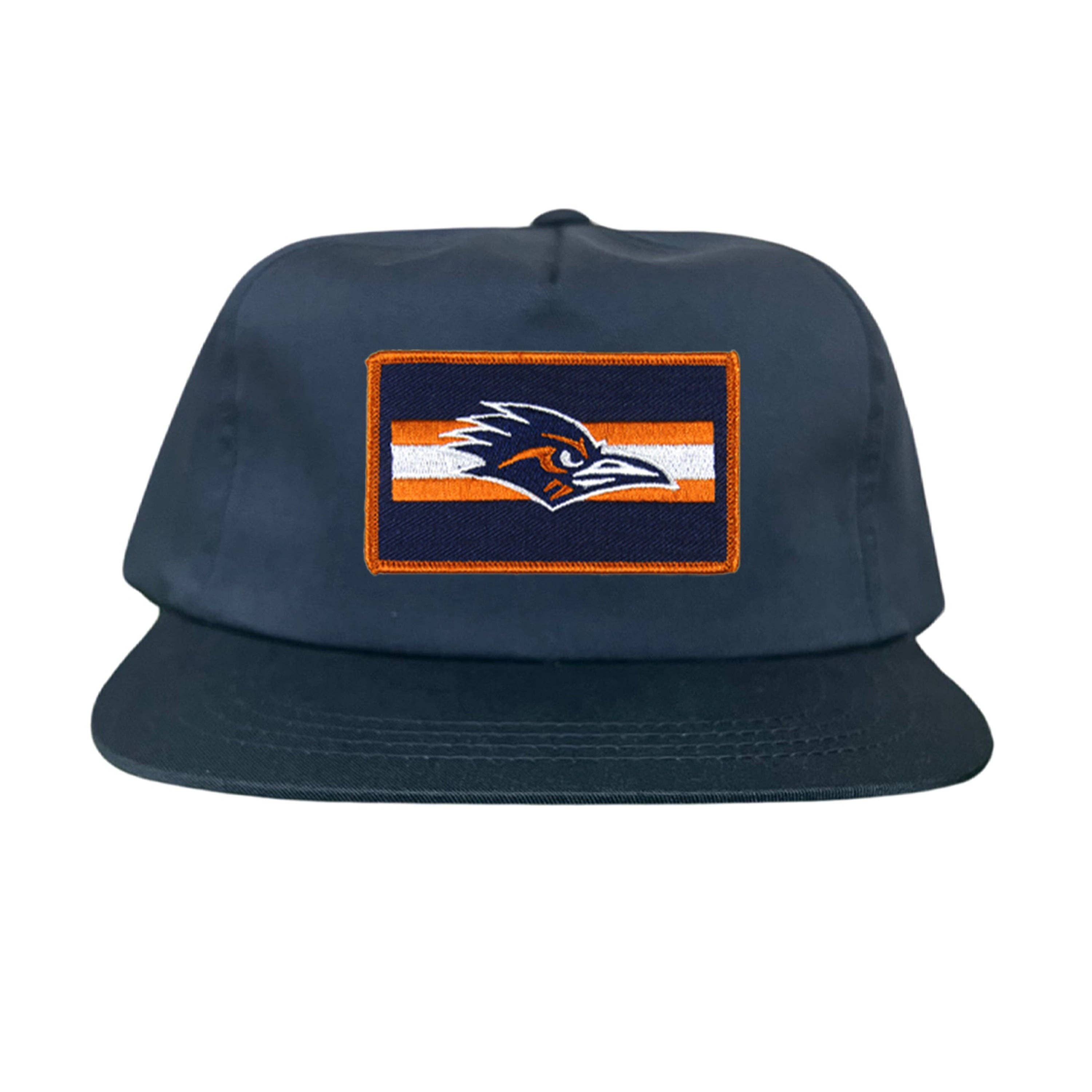 Last Stand Hats, LLC - Wholesale Baseball Cap - Unisex - UTSA Rectangle Stripe Roadrunner / Hats / 153 / UTSA00729