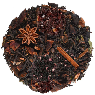 Sub Rosa Tea – Großhandel Loser Tee – Tanz der Zuckerfee Weihnachts-Schwarztee0