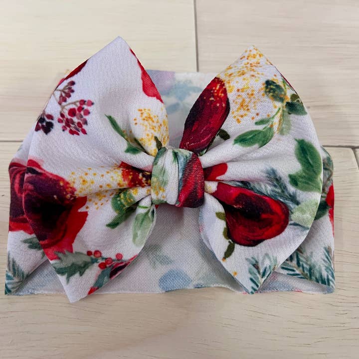 Red Rose Head Wrap for wholesale by Hey Little Little