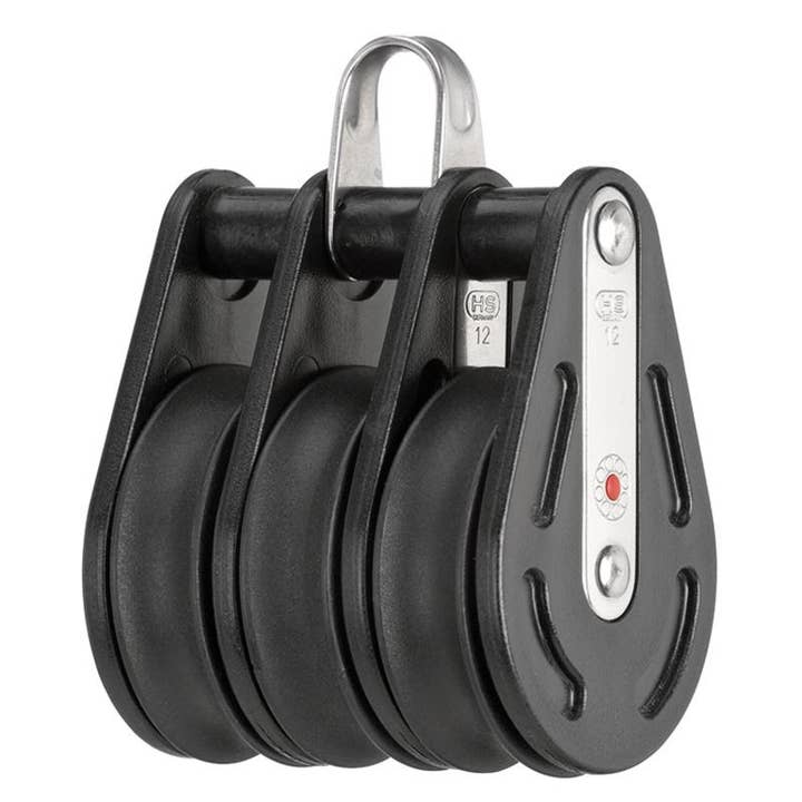 Ball bearing block 12 mm - 3 rollers, bügel for wholesale by waxball