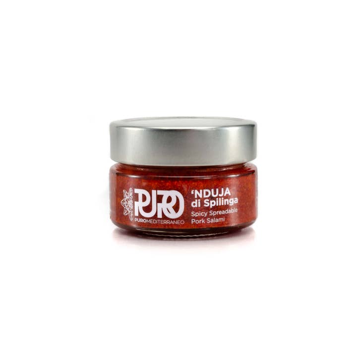 Puro Mediterraneo – wholesale Salami – Italian Spicy Spreadable Nduja Salami with Chilli 110g