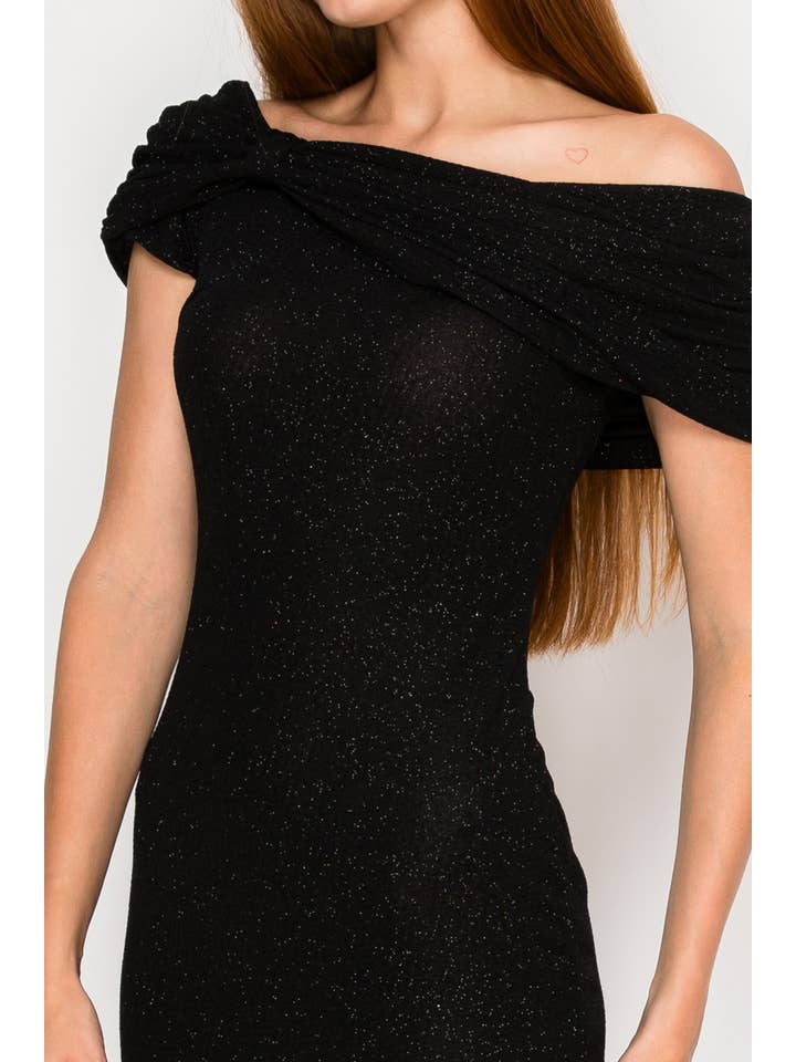 Kimcine - Wholesale Dress - Women's - KD9855-ONE SHOULDER SLEEVELESS MAXI DRESS9