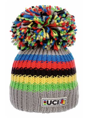 UCI grijze regenboogstrepen voor wholesale door Big Bobble Hats