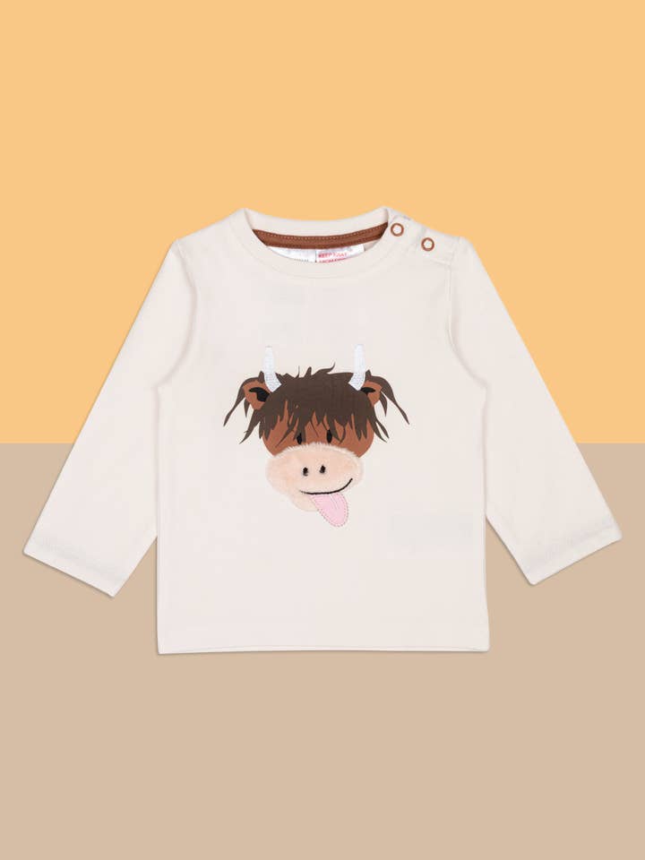 Blade and Rose Limited - Wholesale Clothing Set - Baby - Neutral Hamish Cow Design