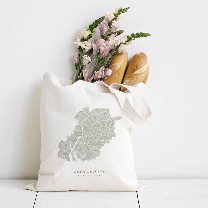 Loch Lomond Tote Bag for wholesale by Britain Illustrated