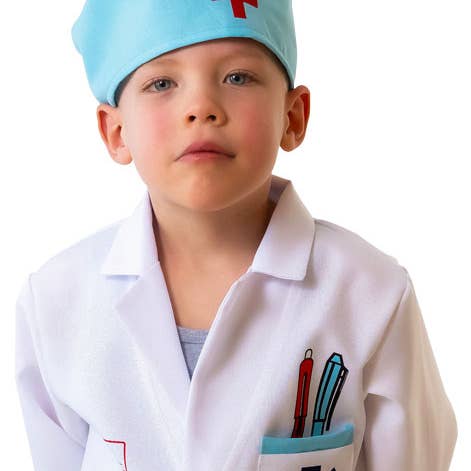 Disfraz de Doctor - Con Gorro Quirúrgico - 116–128 cm / 6–8 años para venta al por mayor de Folat BV