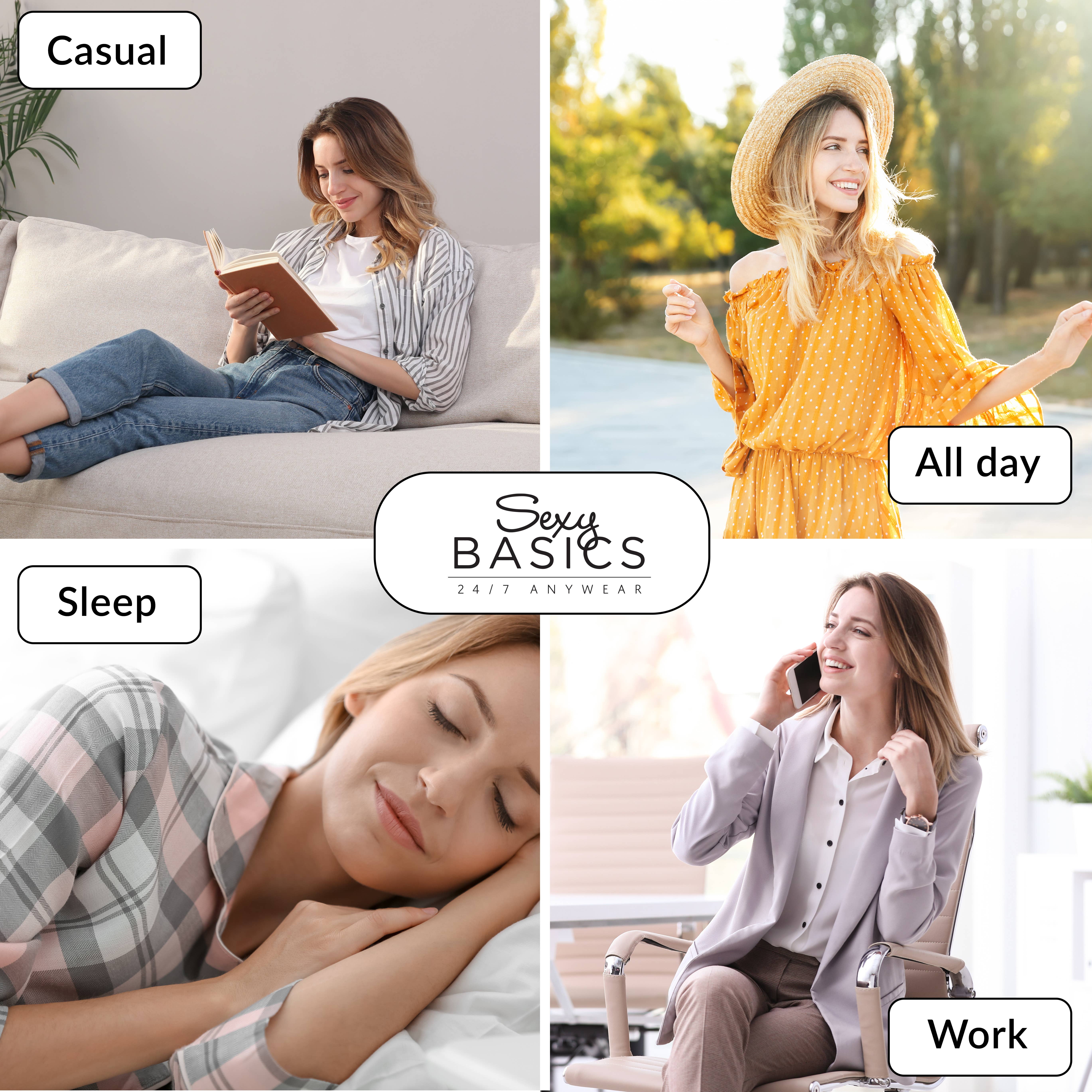 I-Wear Brands - Vendita all'ingrosso Intimo - Donna - Confezione da 12 slip da donna Basic Boyshort in cotone3