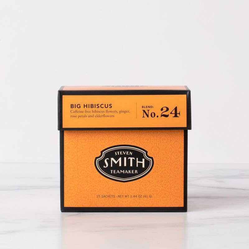 Smith Teamaker – wholesale Tepåsar – Stor Hibiskus - Örtinfusion - Detaljhandelskartonger