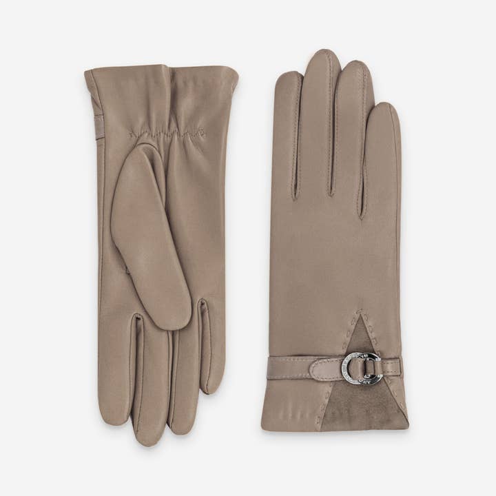 Glove Story - Wholesale Gloves - Women's - Lambskin Leather Gloves–Cashmere,Wool & Nylon Lining–21639CA19